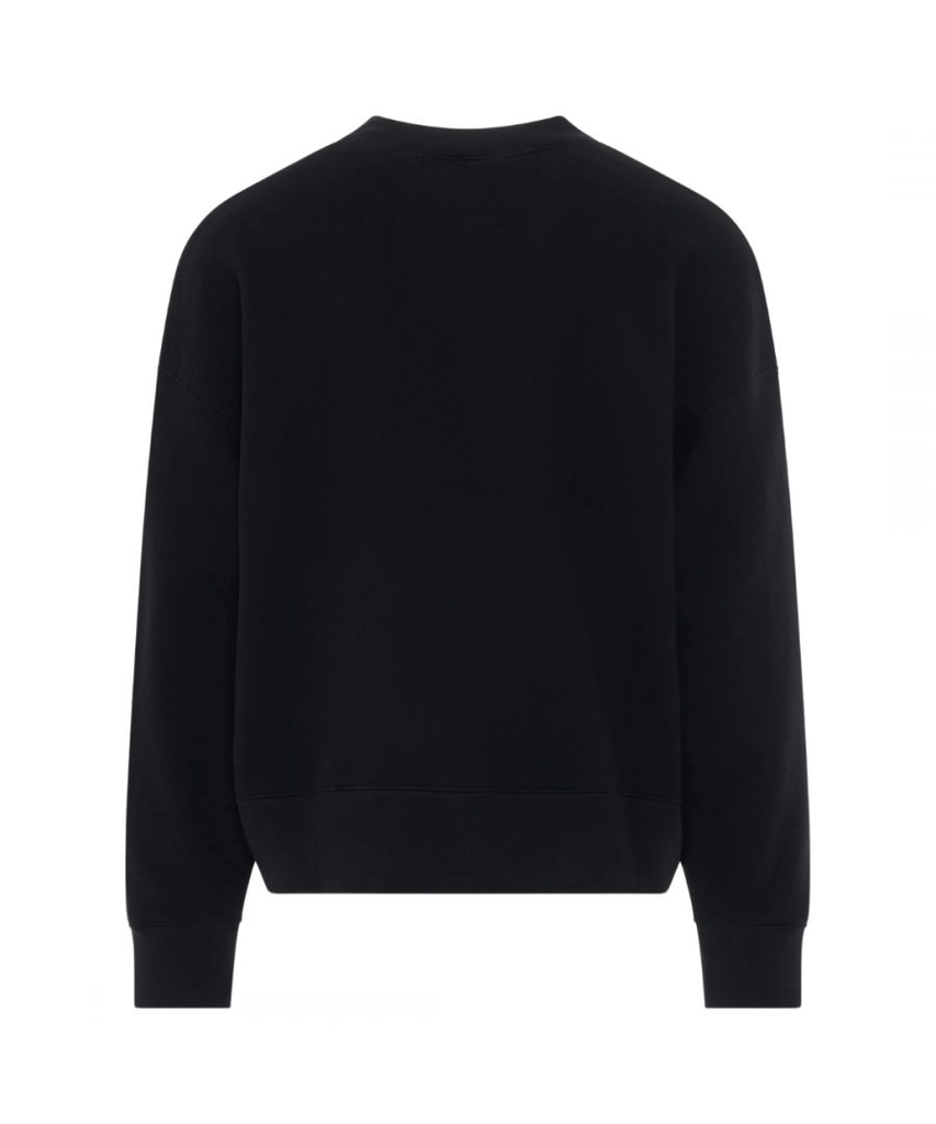 Palm Angels Mens Kill The Bear Logo Black Jumper Cotton - Size Small